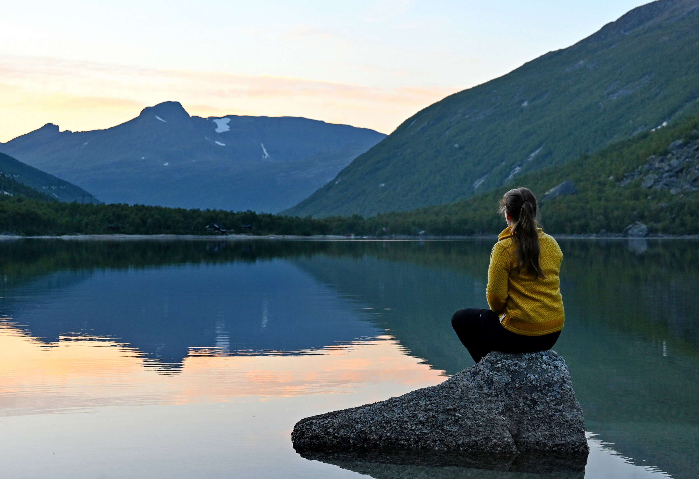Storvannet ved solnedgang
